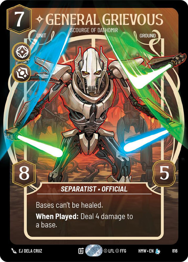 General Grievous - Scourge of Dathomir (816) (Prestige) (816) [Homeworlds]