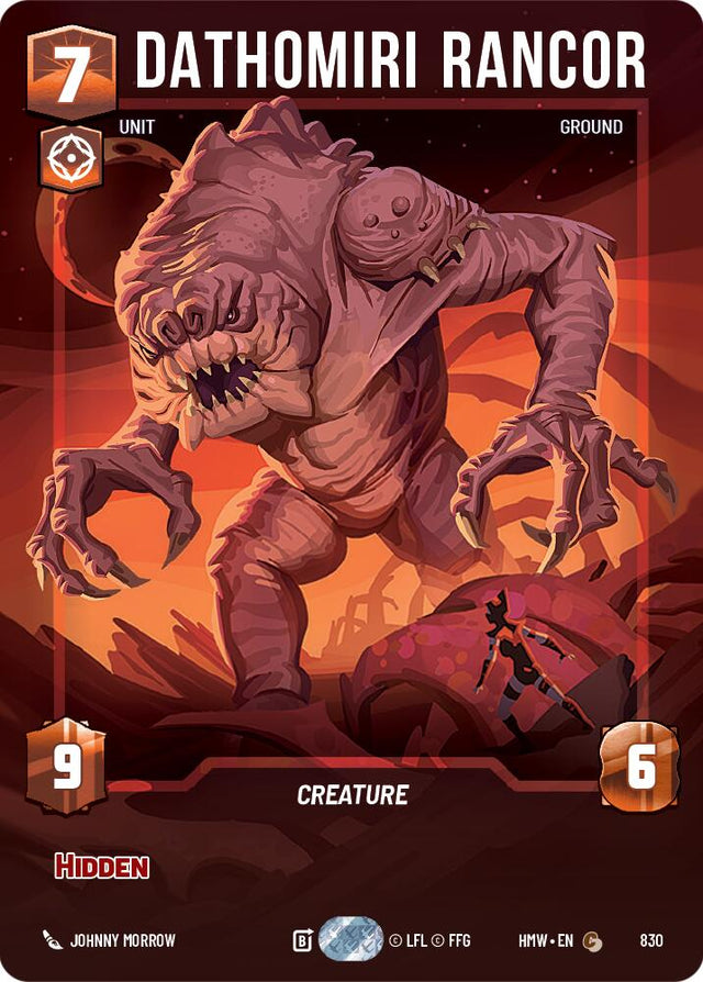 Dathomiri Rancor (830) (Prestige) (830) [Homeworlds]