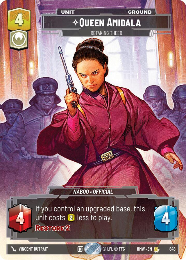 Queen Amidala - Retaking Theed (848) (Prestige) (848) [Homeworlds]