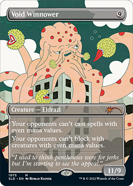 Void Winnower (Borderless) [Secret Lair Drop Series] - PCA Designer Toys