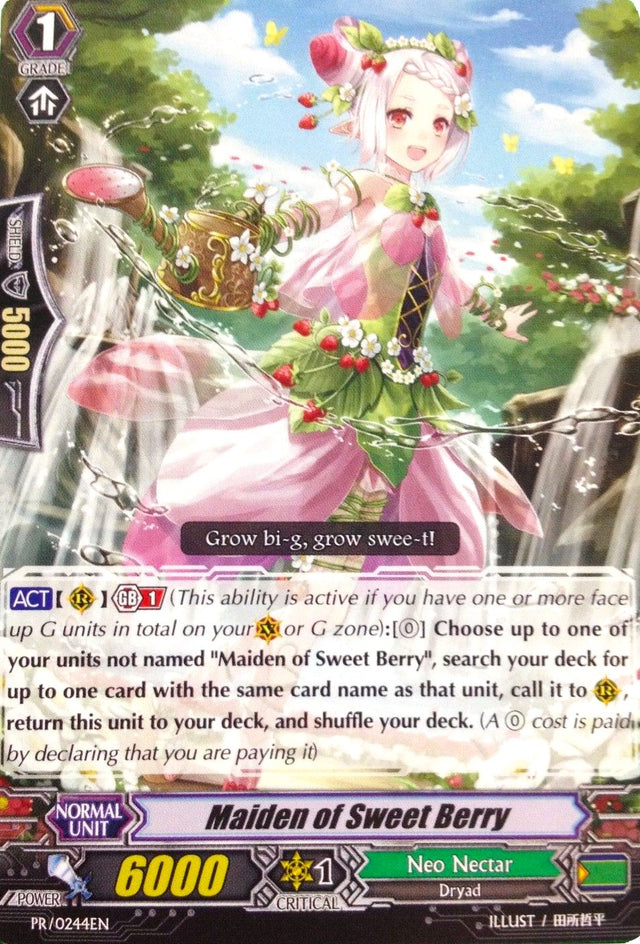 Maiden of Sweet Berry (PR/0244EN) [Promo Cards]