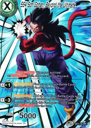 SS4 Son Gohan, Beyond the Ultimate (SPR) (BT11-123) [Vermilion Bloodline] - PCA Designer Toys