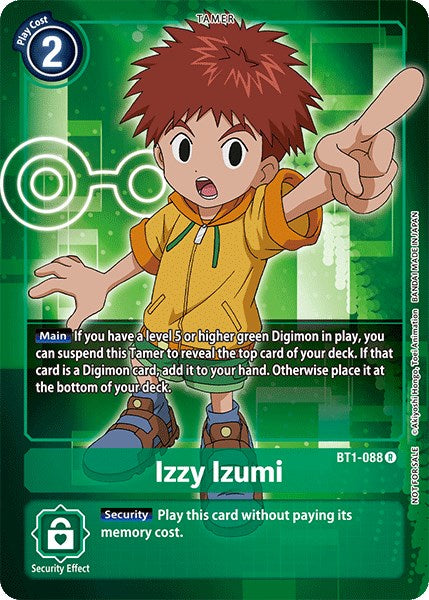 Izzy Izumi [BT1-088] (Official Tournament Pack Vol.3) [Release Special Booster Promos] - PCA Designer Toys
