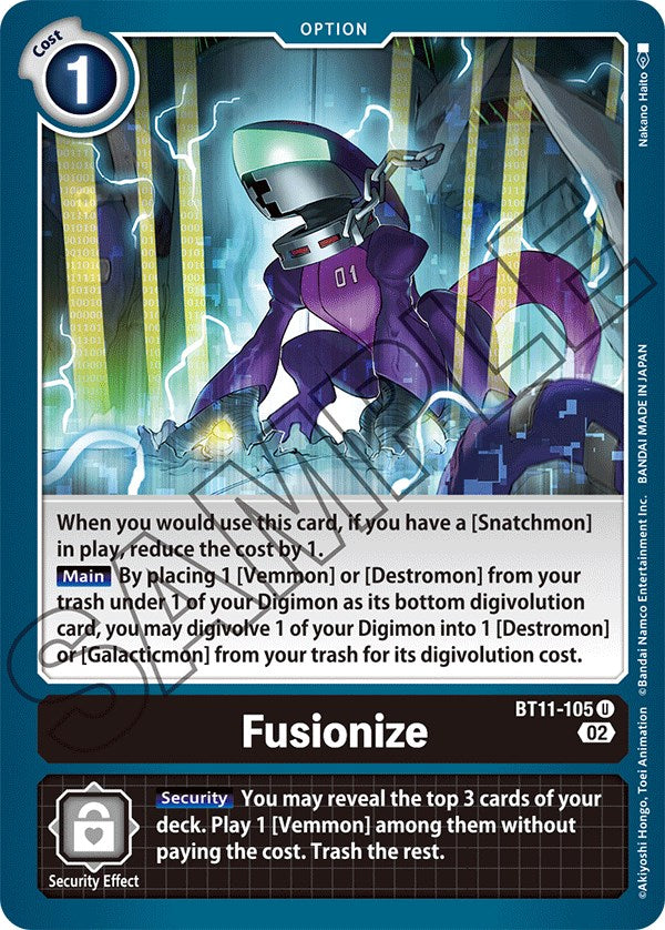 Fusionize [BT11-105] [Dimensional Phase] - PCA Designer Toys