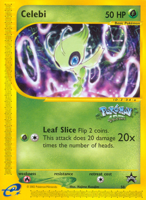 Celebi (50) [Wizards of the Coast: Black Star Promos] - PCA Designer Toys