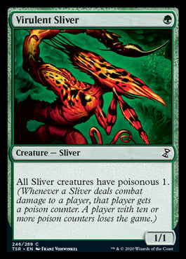 Virulent Sliver [Time Spiral Remastered] - PCA Designer Toys