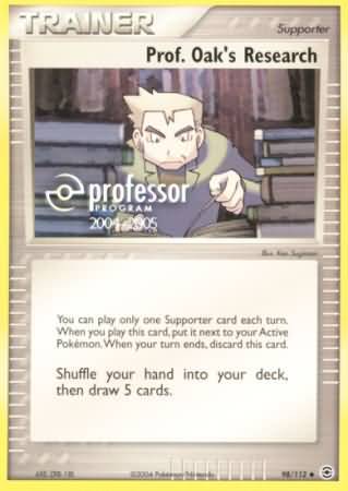Prof Oaks Research (98/112) (2004 2005) [Professor Program Promos] - PCA Designer Toys