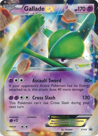Gallade EX (XY45) (Jumbo Card) [XY: Black Star Promos] - PCA Designer Toys