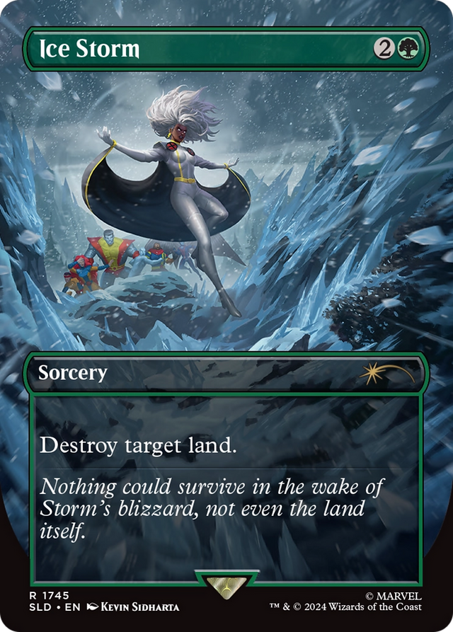 Ice Storm (Rainbow Foil) [Secret Lair Drop Series]