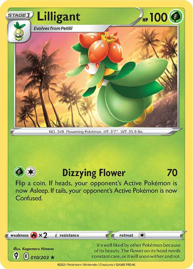 Lilligant (010/203) [Sword & Shield: Evolving Skies] - PCA Designer Toys