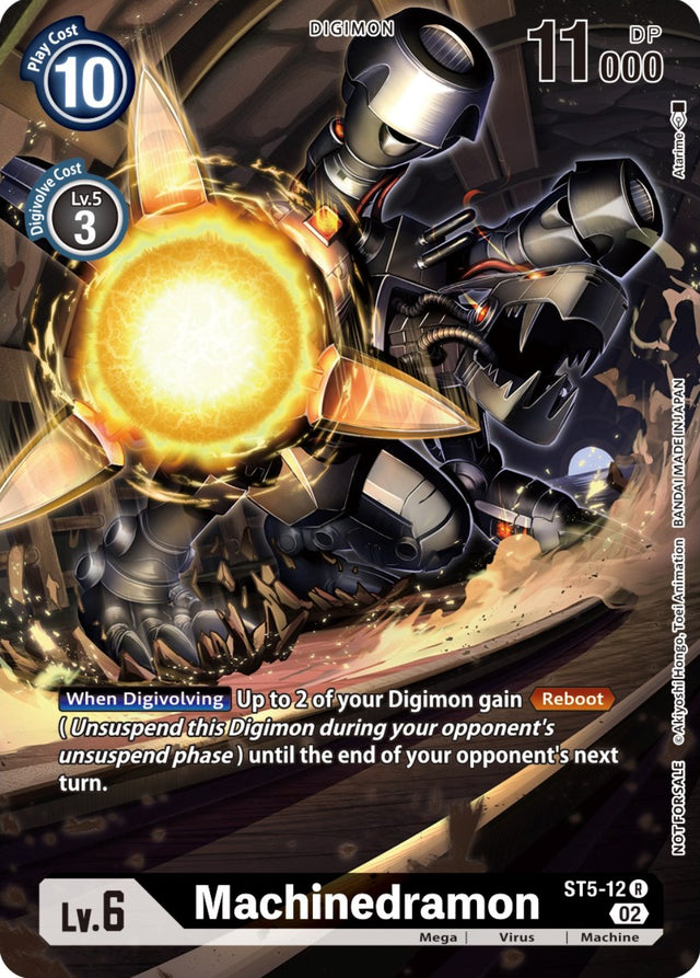 Machinedramon [ST5-12] (Box Topper) [Dimensional Phase] - PCA Designer Toys