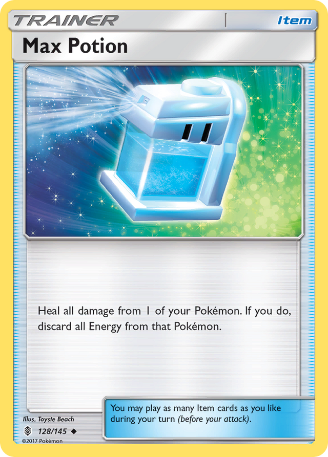 Max Potion (128/145) [Sun & Moon: Guardians Rising] - PCA Designer Toys