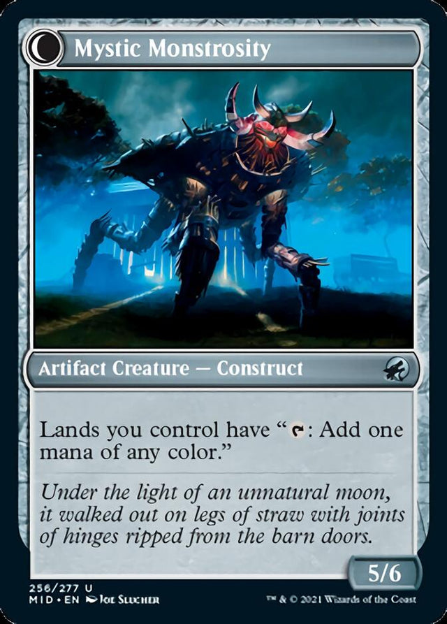 Mystic Skull // Mystic Monstrosity [Innistrad: Midnight Hunt] - PCA Designer Toys