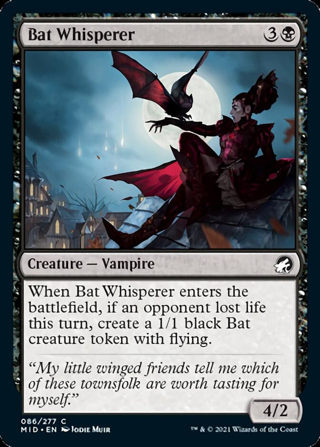 Bat Whisperer [Innistrad: Midnight Hunt] - PCA Designer Toys