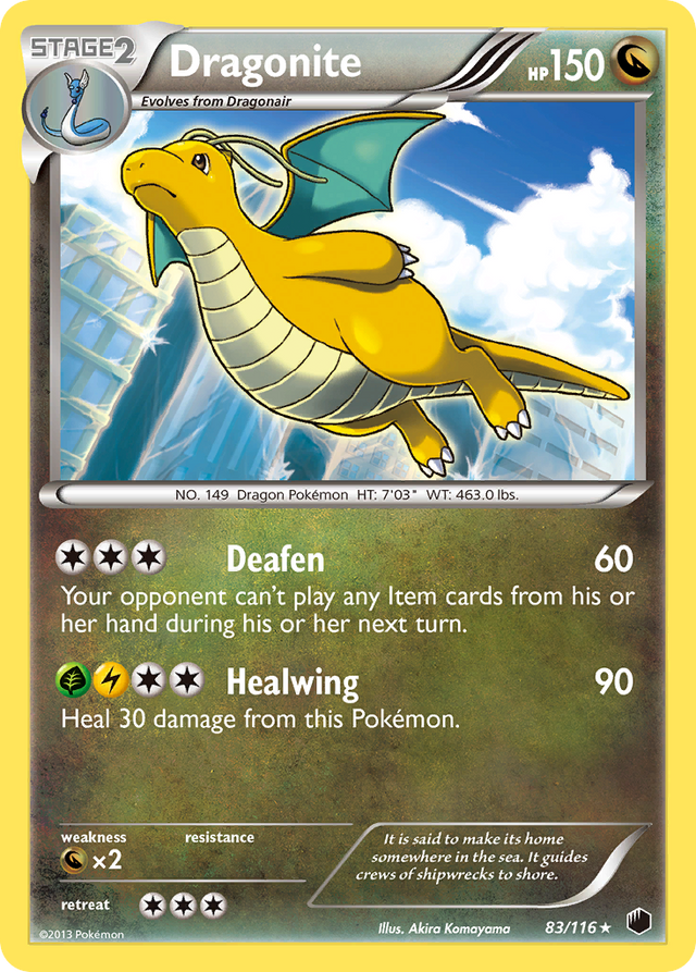 Dragonite (83/116) [Black & White: Plasma Freeze] - PCA Designer Toys