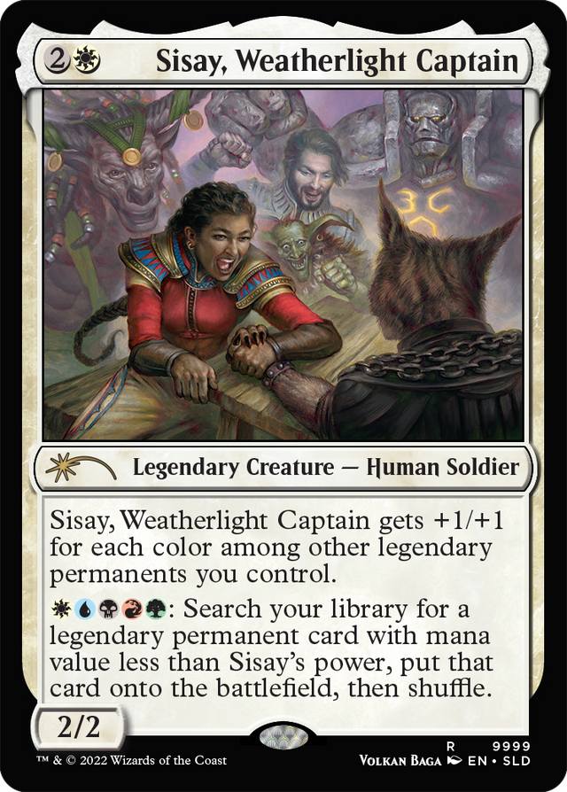 Sisay, Weatherlight Captain [Secret Lair Drop Series] - PCA Designer Toys