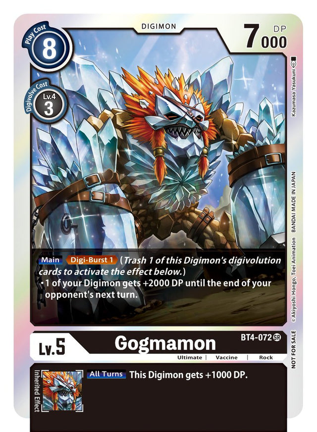 Gogmamon [BT4-072] (Event Pack 2) [Great Legend] - PCA Designer Toys