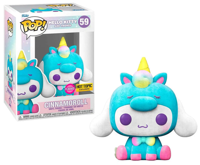 Cinnamoroll (flocked) Hot Topic exclusive Pop!