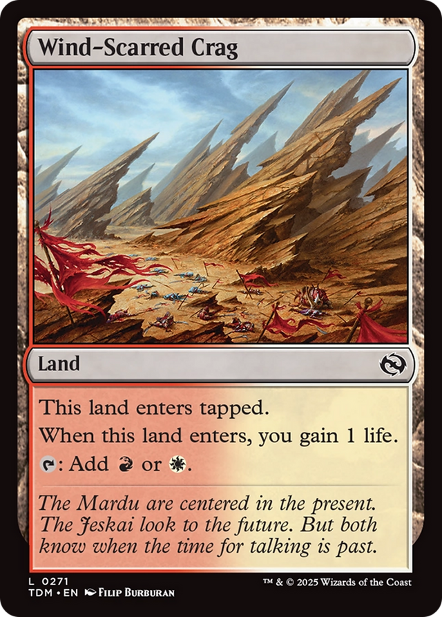 Wind-Scarred Crag [Tarkir: Dragonstorm]