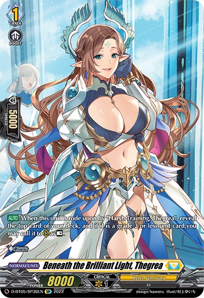 Beneath the Brilliant Light, Thegrea (D-BT05/SP36EN) [Triumphant Return of the Brave Heroes]