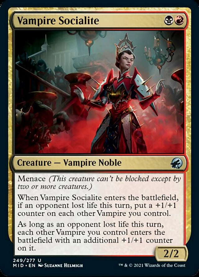 Vampire Socialite [Innistrad: Midnight Hunt] - PCA Designer Toys
