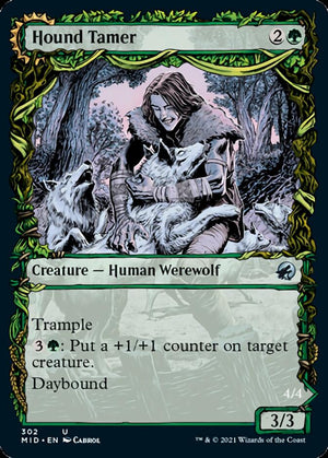 Hound Tamer // Untamed Pup (Showcase Equinox) [Innistrad: Midnight Hunt] - PCA Designer Toys