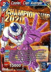Cooler, Clan Avenger (P-209) [Promotion Cards] - PCA Designer Toys