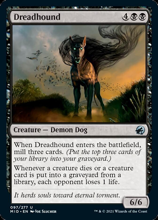 Dreadhound [Innistrad: Midnight Hunt] - PCA Designer Toys
