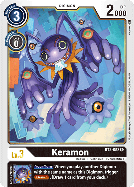 Keramon [BT2-053] [Release Special Booster Ver.1.0] - PCA Designer Toys