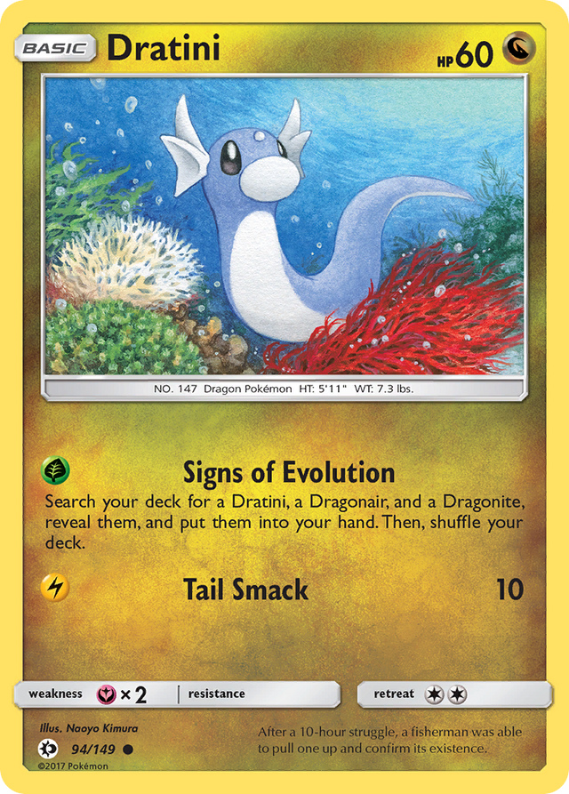 Dratini (94/149) [Sun & Moon: Base Set] - PCA Designer Toys