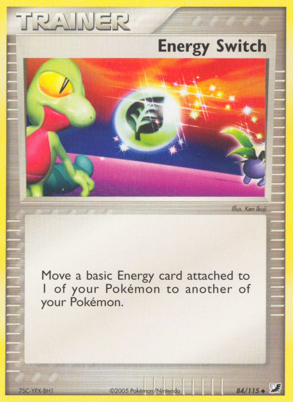 Energy Switch (84/115) [EX: Unseen Forces] - PCA Designer Toys