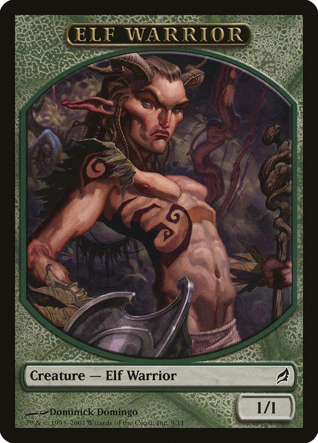Elf Warrior Token [Lorwyn Tokens] - PCA Designer Toys