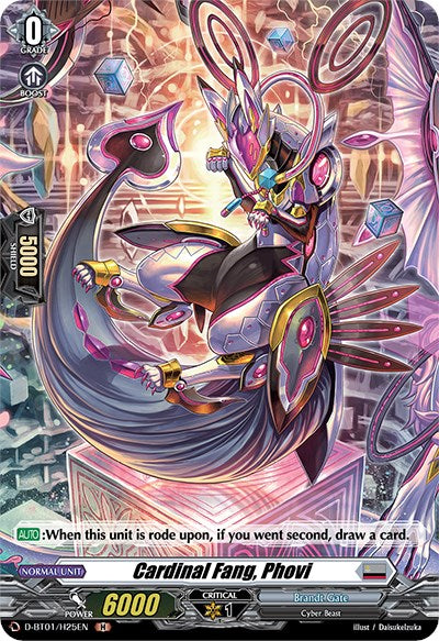 Cardinal Fang, Phovi (D-BT01/H25EN) [Genesis of the Five Greats] - PCA Designer Toys
