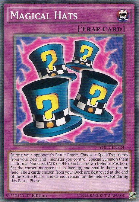 Magical Hats [YGLD-ENB34] Common - PCA Designer Toys