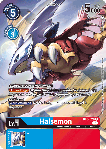Halsemon [BT8-026] (Alternate Art) [New Awakening] - PCA Designer Toys