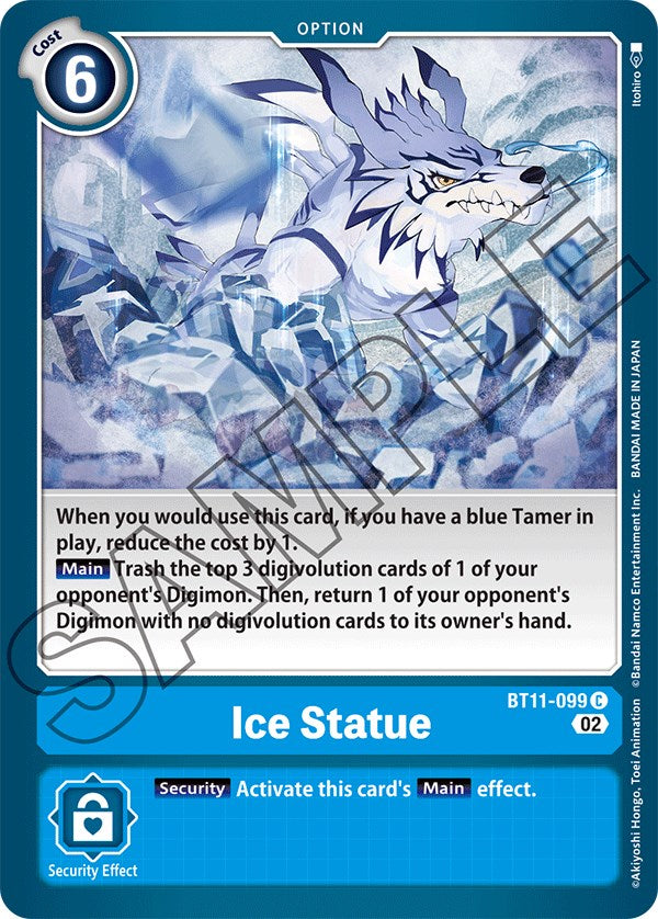 Ice Statue [BT11-099] [Dimensional Phase] - PCA Designer Toys