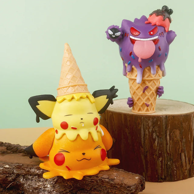 Hot Summer Pokemon Ice Cream Treats Blind Box Figures