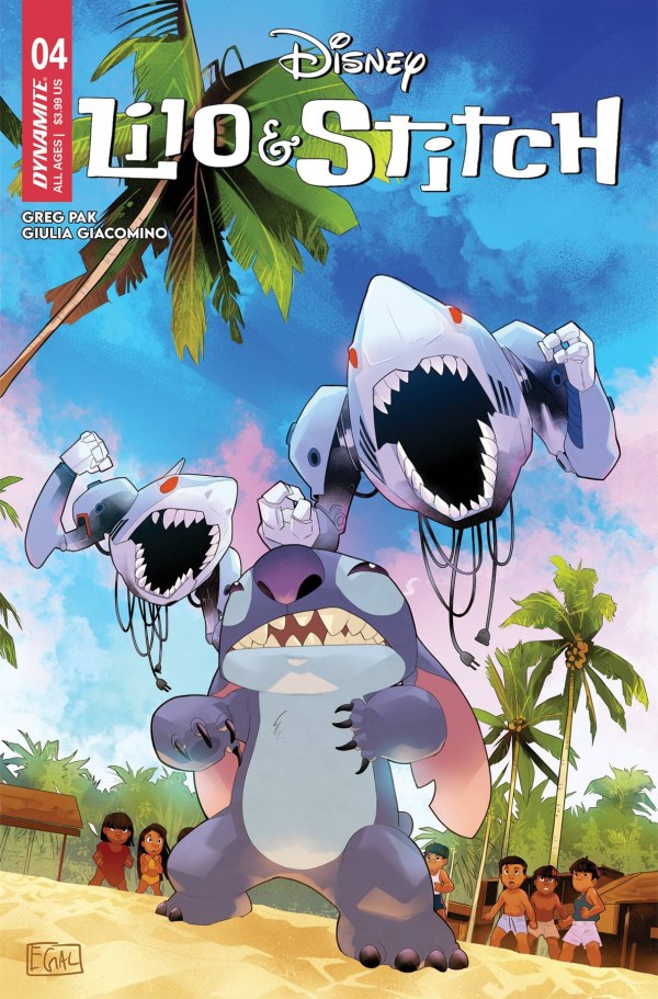 Lilo & Stitch #4 Cover C Edwin Galmon Variant