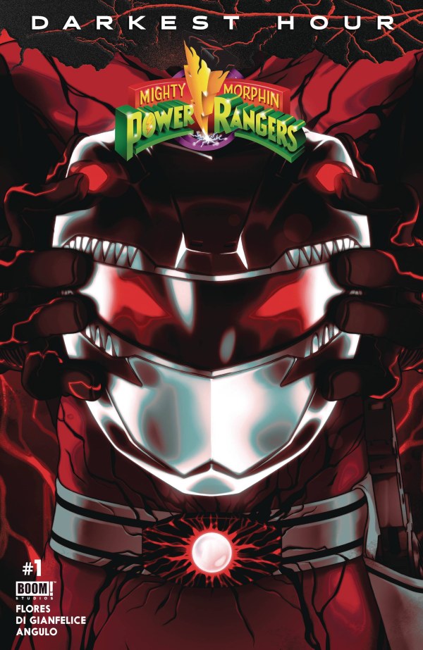 Mighty Morphin Power Rangers: Darkest Hour #1 Cover D Goñi Montes Helmet Variant