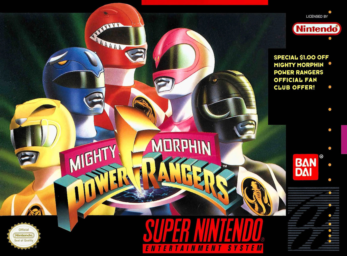 Mighty Morphin Power Rangers [SNES]