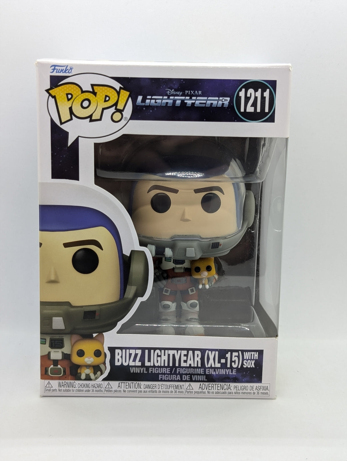 Buzz Lightyear (xl-15) with Sox Pop!