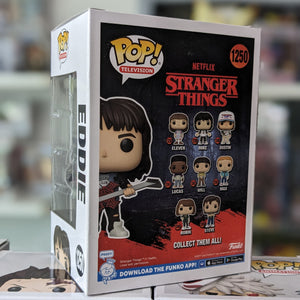 Eddie Stranger Things #1250 Overseas exclusive Pop!