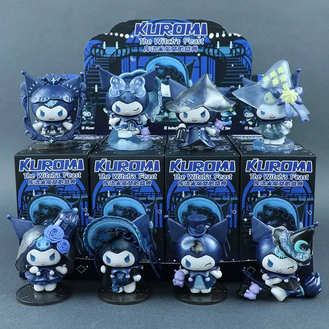 【新品未開封】KUROMI The Witch's Feast フィギュアセット TOP TOY SANRIO KUROMI THE WITCH'S FEAST Series Figure Box 8 Types
