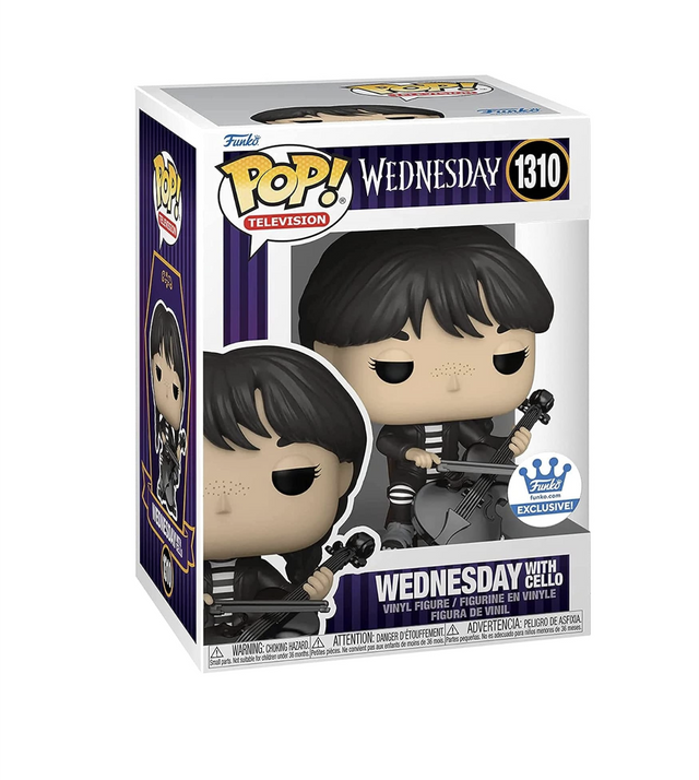 Wednesday with Cello Funko Shop exclusive Pop!