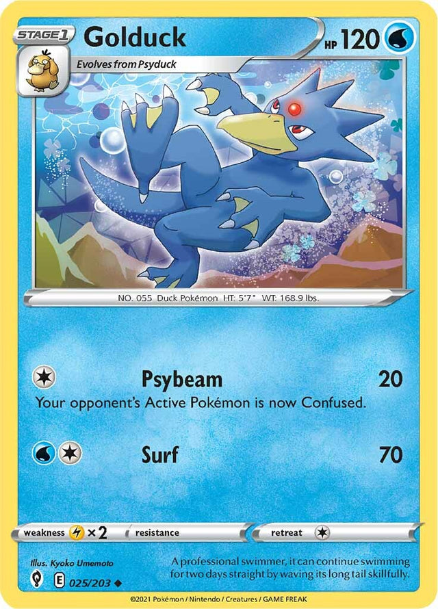 Golduck (025/203) [Sword & Shield: Evolving Skies] - PCA Designer Toys