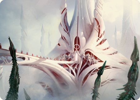 The Fair Basilica Art Card [Phyrexia: All Will Be One Art Series] - PCA Designer Toys