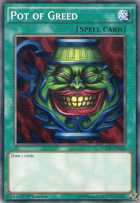 Pot of Greed [YGLD-ENB26] Common - PCA Designer Toys