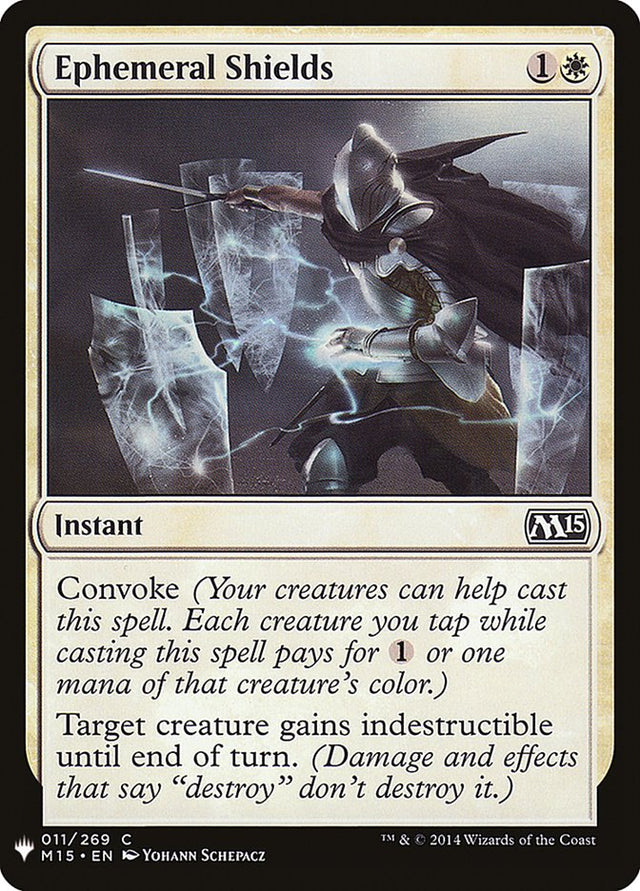 Ephemeral Shields [Mystery Booster] - PCA Designer Toys