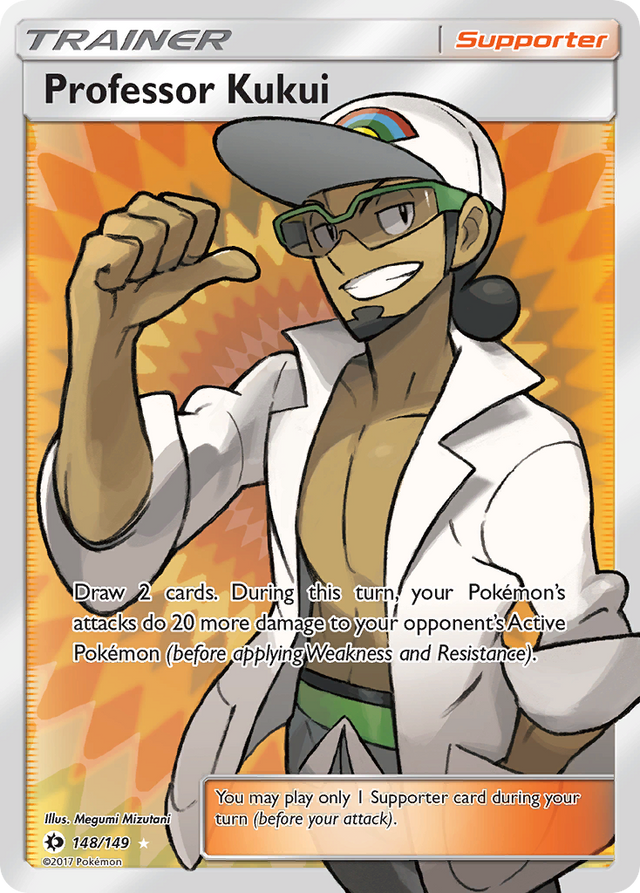 Professor Kukui (148/149) [Sun & Moon: Base Set] - PCA Designer Toys