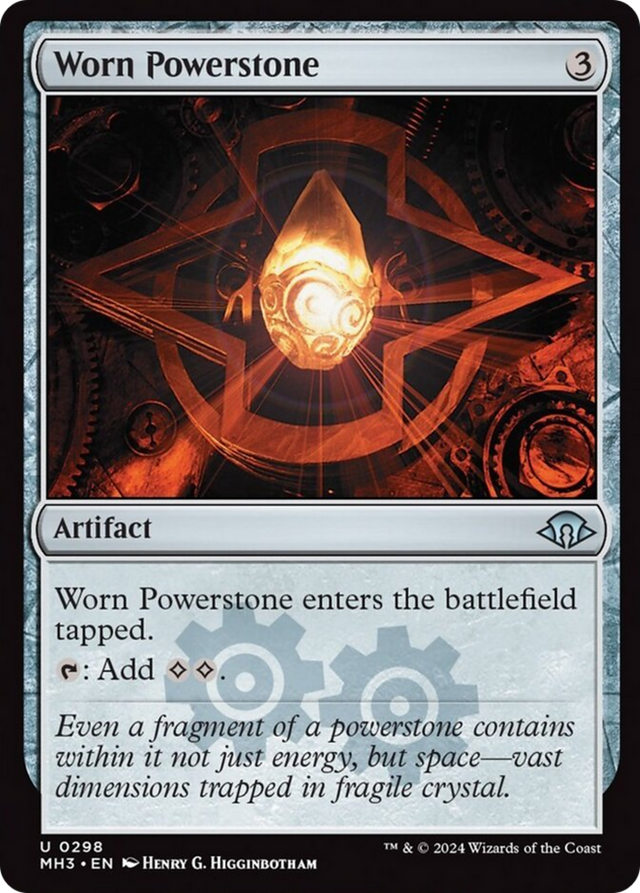 Worn Powerstone [Modern Horizons 3] - PCA Designer Toys
